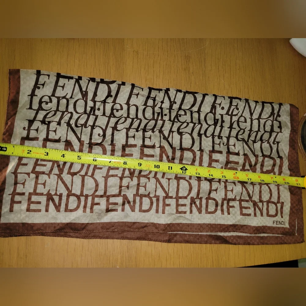 FENDI Vintage Scarf - Picture 5 of 8